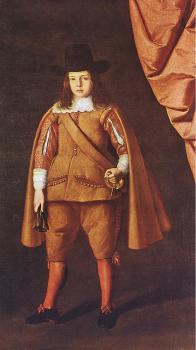 Francisco De Zurbaran : Portrait of the Duke of Medinaceli